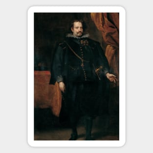 Diego de Mexia, Marquess of Leganes by Anthony van Dyck Magnet